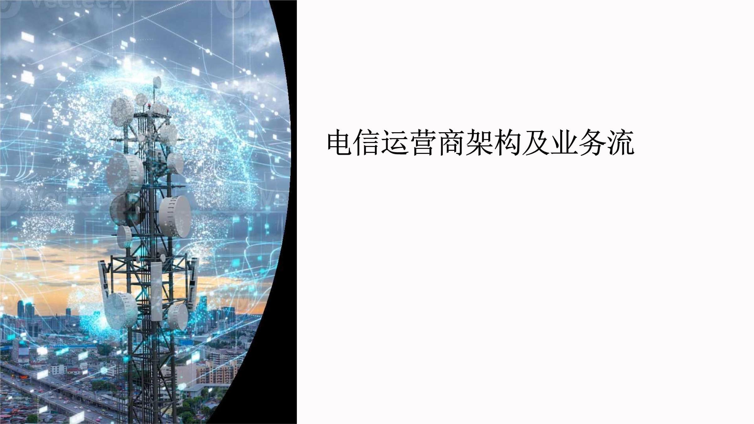 電信業(yè)務(wù)與傳統(tǒng)運營商的架構(gòu)與流程